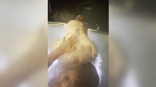 Cougar Sits Ontop of Young Huge Rough Penis Bouncing on