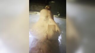 Cougar Sits Ontop of Young Huge Rough Penis Bouncing on