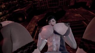 Resident Evil Village: Alcina Dimitrescu Big Titted Vampire Banging | point of view