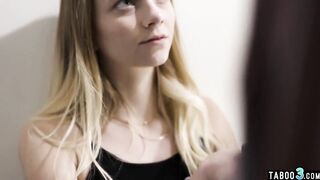 Stepdad manipulates 18 yo Riley Star inside banged after cougar disappears