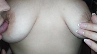 Nipple sucking off orgasm