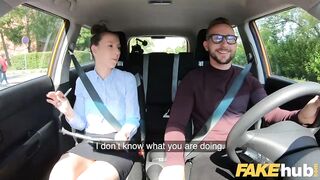 Fake Driving School Female Instructor demands that her snatch is
