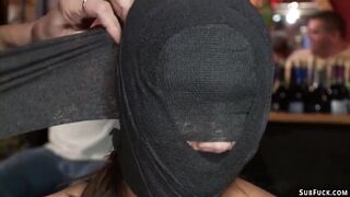 Natural huge breasts slave outdoor anal pounded