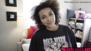 African bae sexy dig her new stepbrothers company