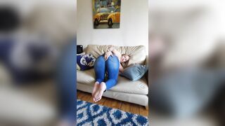 Vulgar Goddess Ashley Rider Fucking her Twat