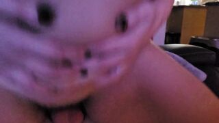 Surprise Cream Pie inside Wife’s Friend. she tries to Finger