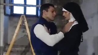 A Nun getting Boned inside Church