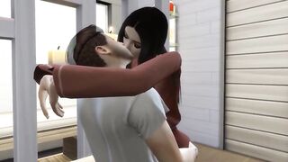 Intimate Sex while Hubby is inside a different Strokes Room