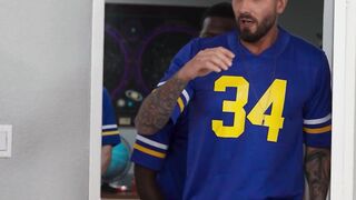 Nerd Girl's Locker Room Orgy - Group Blowjob Party