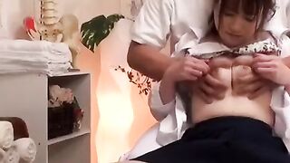 Teen Massage Goddess - Exotic JAV Teener Gets Naughty With Her Client