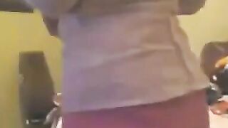 Teasing You With My White Panties - Camgirl Loves To Tease Her Fans