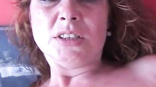 Deutschland Reift - German Amateur MILF Rides A Stranger's Dick
