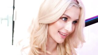 Cozy Nuru Massage Session Turned Intimate Seduction by Hot Blonde Bombshell