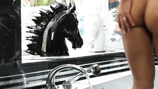 Petite Vietnamese Cutie Huong Ho Gets Fucked By A Big Black Dick In Every Room Of The House