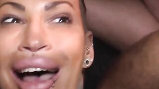 Big Boob Babe Calisti Gets Gang-Banged By The Inked Boys