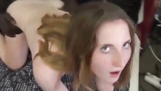 Interracial Lust Fever! Big Black Dick Stretches Petite Blonde's Pussy