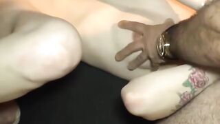 Bi-Curious Bimbo Sucks & Fingers Her Way Through A Group Sex Orgy