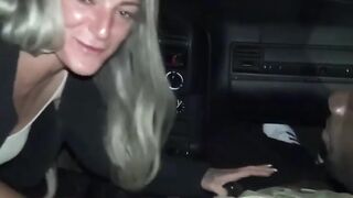 Public Blowjob in Car Parking Lot - Sexual Adventure with Hot Babe