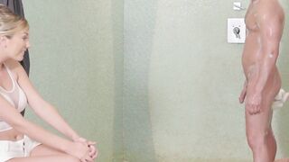 ForbiddenFruit - Sensual Erotic Massage with Hot Couple in Lovemaking Action