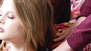 Step-Mom Teaches barely legal Stepson How To Please A Woman - Erotic Education