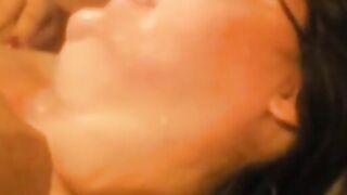Amature Teen Babe Gives Blowjob & Gets Filled With Jizz - Old Man barely legal Gal