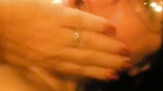 Amature Teen Babe Gives Blowjob & Gets Filled With Jizz - Old Man barely legal Gal