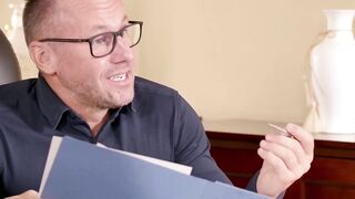 Mature Boss Ravages barely legal Employee's Pussy - Older Man Fucks Teen Girl