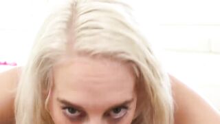 Blondie Bombshell - Face-Fucking Frenzy with Hot Model Cadance Lux