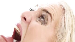 Blondie Bombshell - Face-Fucking Frenzy with Hot Model Cadance Lux