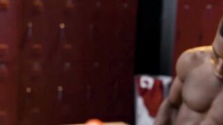 Football Jocks Go Raw - Muscular Hunks Fuck Hard In The Locker Room
