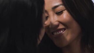 Luxury Lesbian Threesome - Older Girl Scene with barely legal Babes
