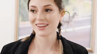 Hot & Bothered - Lesbian Babes Share Passionate Kissing And Finger Licking Orgasm