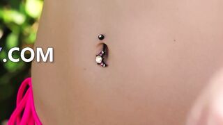 Teen Biker Chick Exposed - Hot & Natural Body Showcase