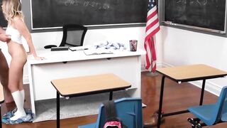 Professor's Pet Student Gets A Hardcore Lesson In Anal