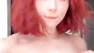 Redhead MILF's Sensual Erotic Dance & Striptease - POV Closeup HD