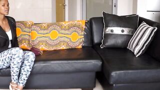 Big Black Booty Babe Clarisse Gets Fucked Hard - Casting Audition Turns Into Raw Fuck
