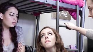 Teen Threesome Gone Wild! Older Woman Shares barely legal Blonde Twins With Hunk