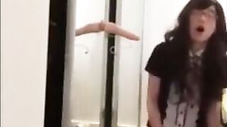 Asian Teenage Cutie Dressed As A college girl Gets Her Ass Fucked Hard And Deep