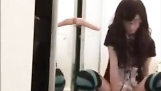 Asian Teenage Cutie Dressed As A college girl Gets Her Ass Fucked Hard And Deep