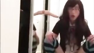 Asian Teenage Cutie Dressed As A college girl Gets Her Ass Fucked Hard And Deep