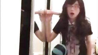 Asian Teenage Cutie Dressed As A college girl Gets Her Ass Fucked Hard And Deep