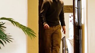 Mature Cougartown #3 - Older Woman Challenges barely legal Guy to Watch Her Self-Play