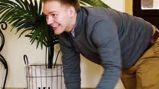 Mature Cougartown #3 - Older Woman Challenges barely legal Guy to Watch Her Self-Play