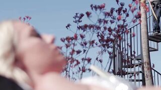 Voluptease - Curvy Babe Skylar Stone Fucks Herself To Orgasm Using A Vibrator And Dildo