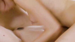 Sabrine & Darcy's Erotic Massage - FemDom Blowjob with Facial cumshot