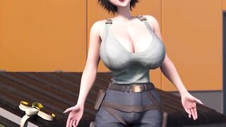 Horny Milf Gives Boss Creampie in Office - Big Boobs Blonde Fucks Hardcore