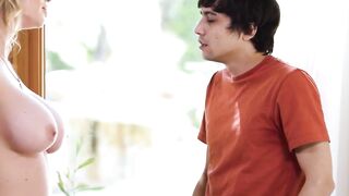 Stepsister's Hot MILF Step-Mother Fucks Her Teenage Brother In Law