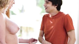 Stepsister's Hot MILF Step-Mother Fucks Her Teenage Brother In Law