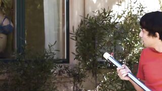 Stepsister's Hot MILF Step-Mother Fucks Her Teenage Brother In Law