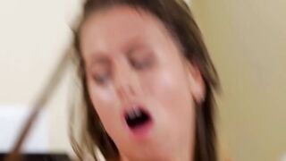 Passionate Stepsisters - Older Brother Fucks barely legal Sister In The Ass